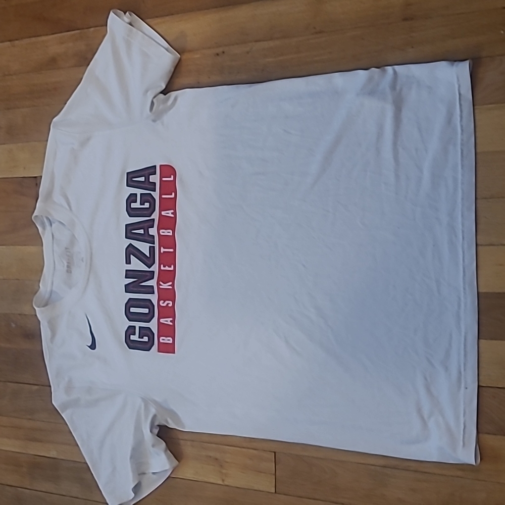 Gonzaga University Bulldogs Zags Basketball Nike Dri-Fit shirt Medium